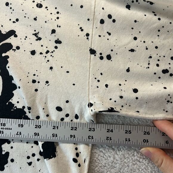 Disney Mickey Mouse Vintage Single Stitch Short Sleeve Splatter Print Graphic - Picture 14 of 16